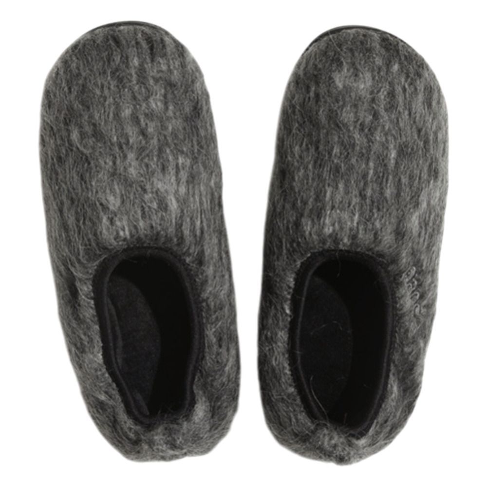 オッフェン リボン付きフラットシューズ 黒 ALL ITEM | Offen