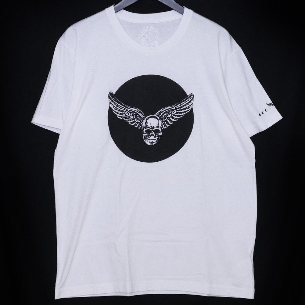 CHROME HEARTS フォティ ウイングクレセントムーン Tシャツ Lサイズ ホワイト