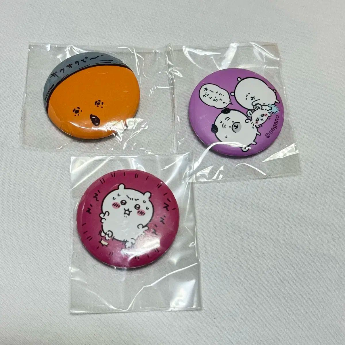ナガノマーケット 自分ツッコミくま ちいかわ ピンバッジ まとめ