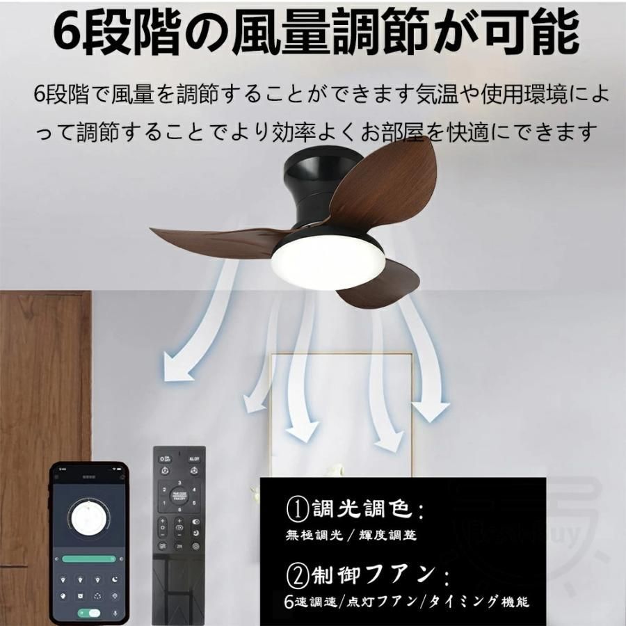 リモコン操作 シーリングファン