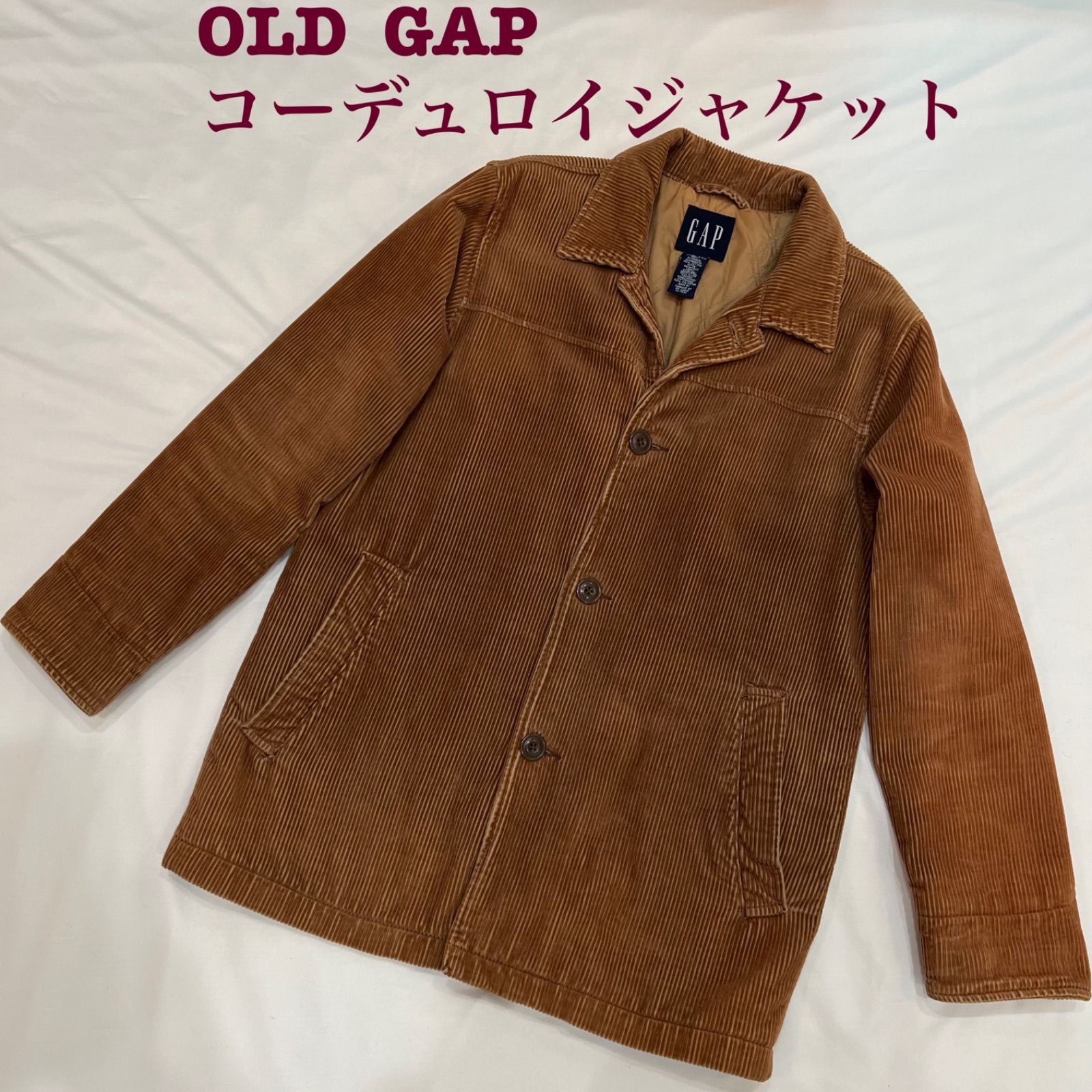 old GAP オールドギャップ コーデュロイジャケット カバーオール 
