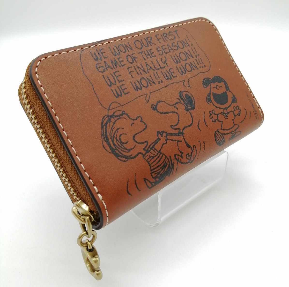 COACH PEANUTS スヌーピー カードケース レディース コーチ コンパクトウォレット