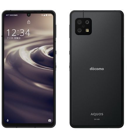 SIMフリー品 AQUOS sense6 SH-54B Black docomo-特別商品も揃え
