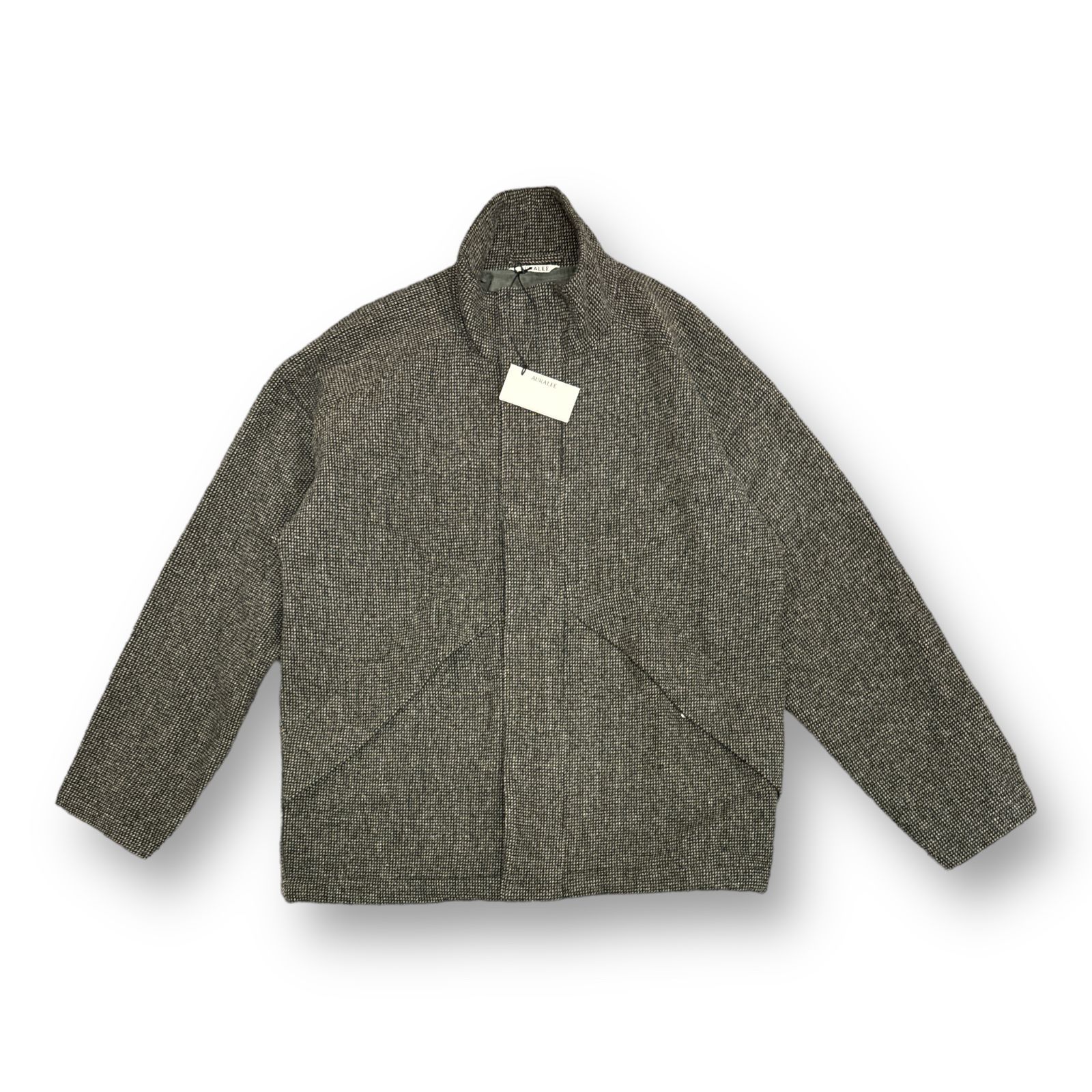 定価72600円 未使用品 AURALEE 22AW WOOL HAIRLINE LIGHT TWEED ZIP