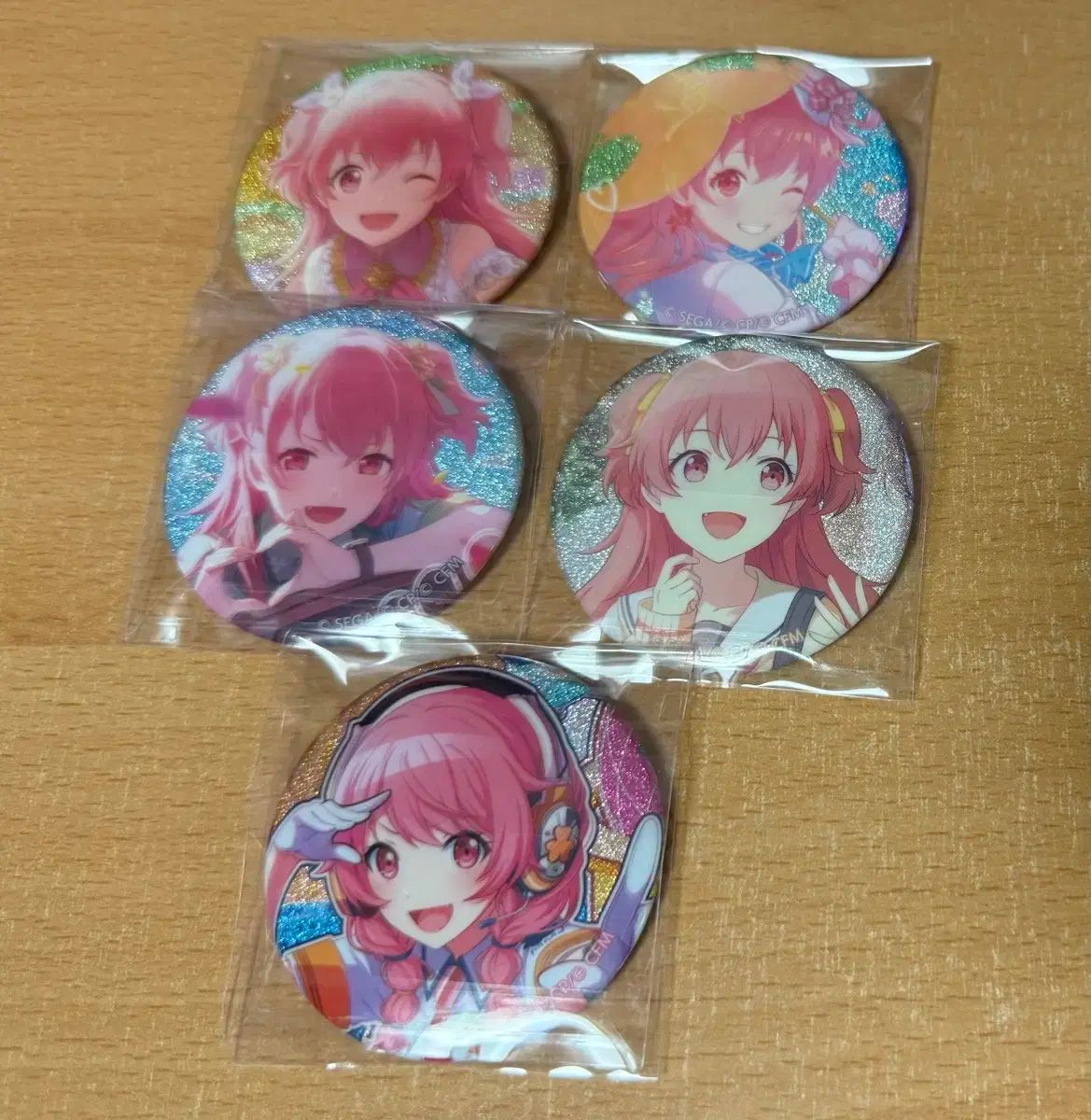 プロセカ　桃井愛莉　缶バッジ　まとめ売り まとめ売り プロジェクトセカイ(プロセカ) 桃井 愛莉 缶バッジ