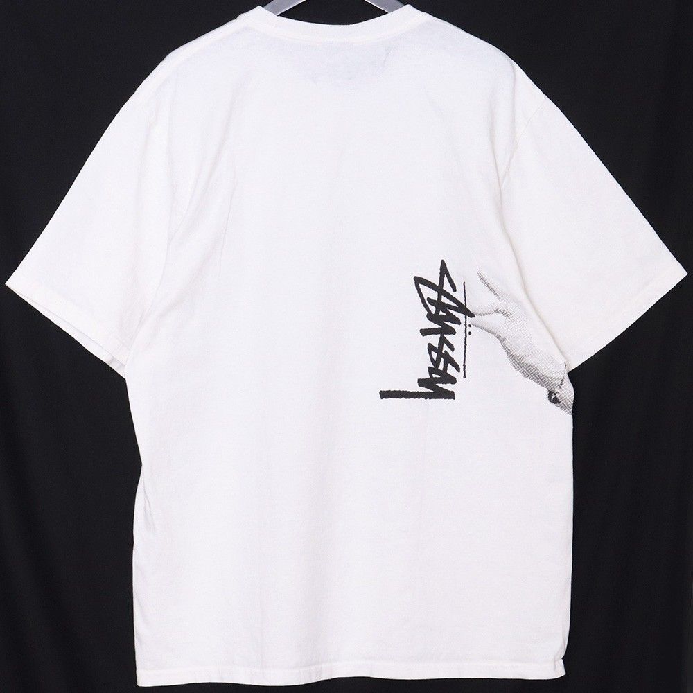 STUSSY PARIS TEE Natural Lサイズ ホワイト - メルカリ