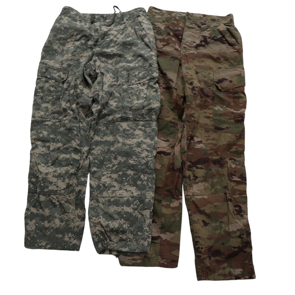 古着卸 まとめ売り 米軍実物 フィールドパンツ カモ柄MIX