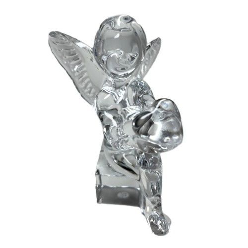 美品 Baccarat バカラ 置物 2100883 アンジェロ ハート 新品 バカラ Baccarat クリスタル エンジェル 天使 置物 箱付き 楽天