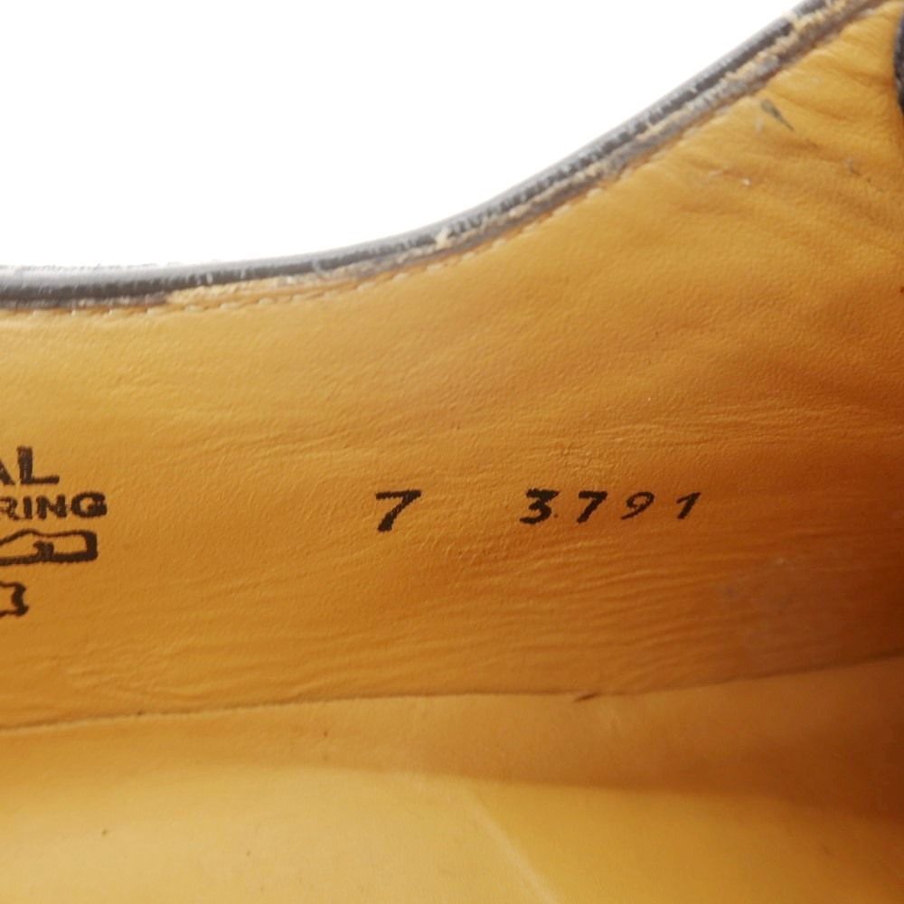  フランチェスコ ベニーニョ BENIGNO スワールモカシン ドレスシューズ ダークブルー サイズ7 メンズ デッキシューズ 靴