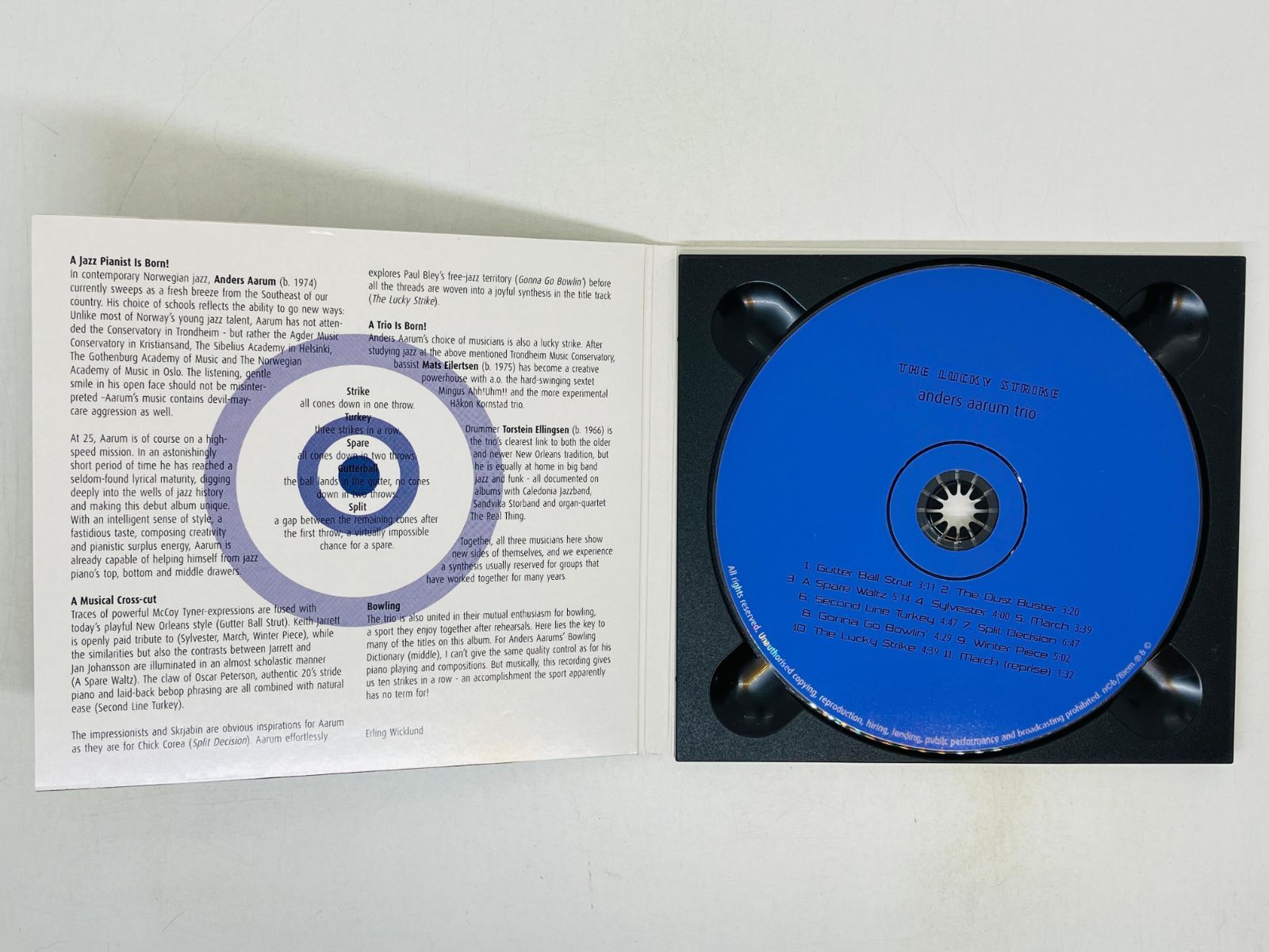 CD ANDERS AARUM TRIO / THE LUCKY STRIKE / アンネシュ・オールム / アルバム JAZZ ジャズ V06 -  メルカリ
