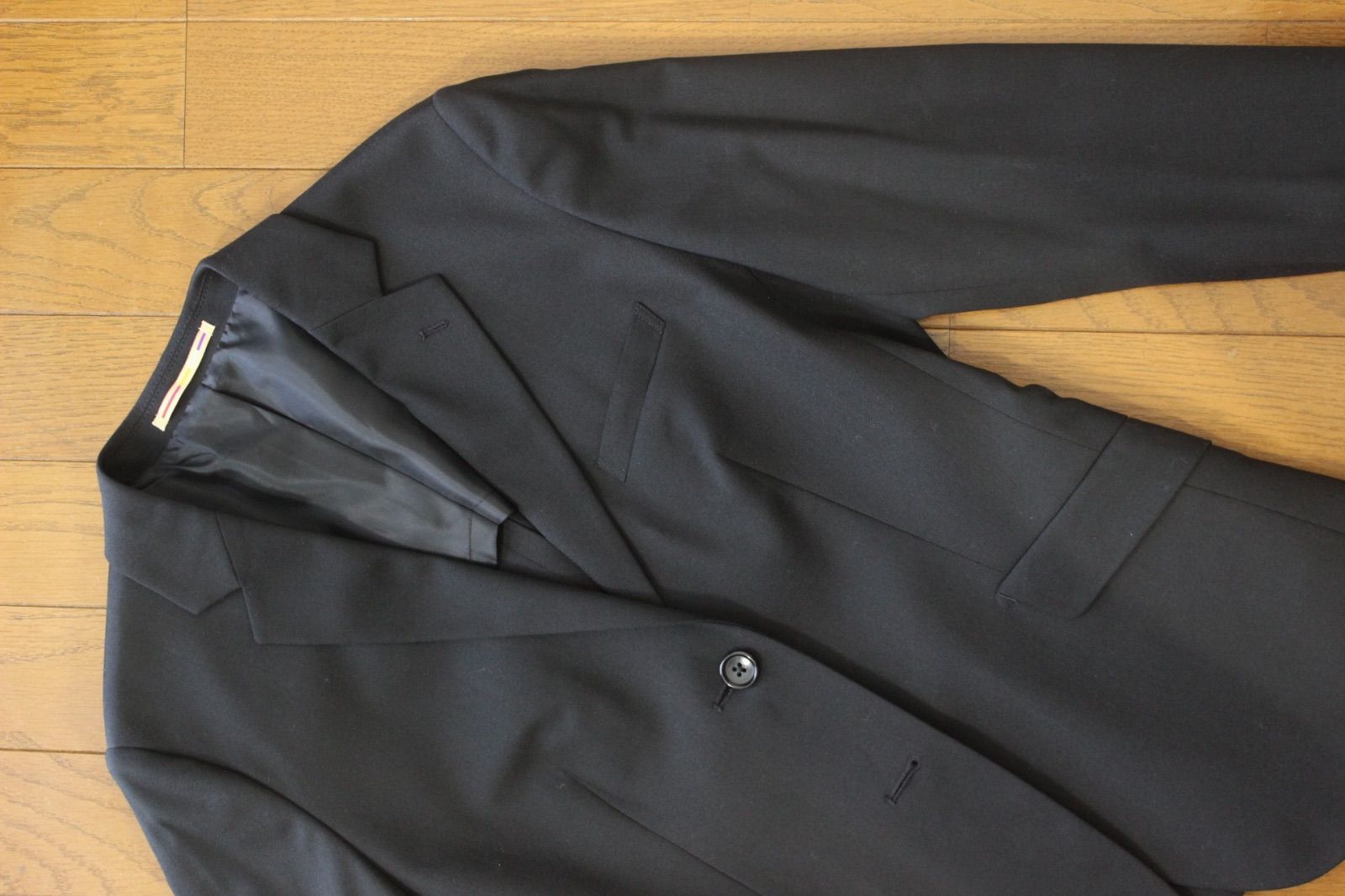 12 オリヒカ ライム スカートスーツ 上M 下S ブラック 黒 上9号 下7号 ウォッシャブル 洗濯可 面接 ビジネス ORIHICA RHYME