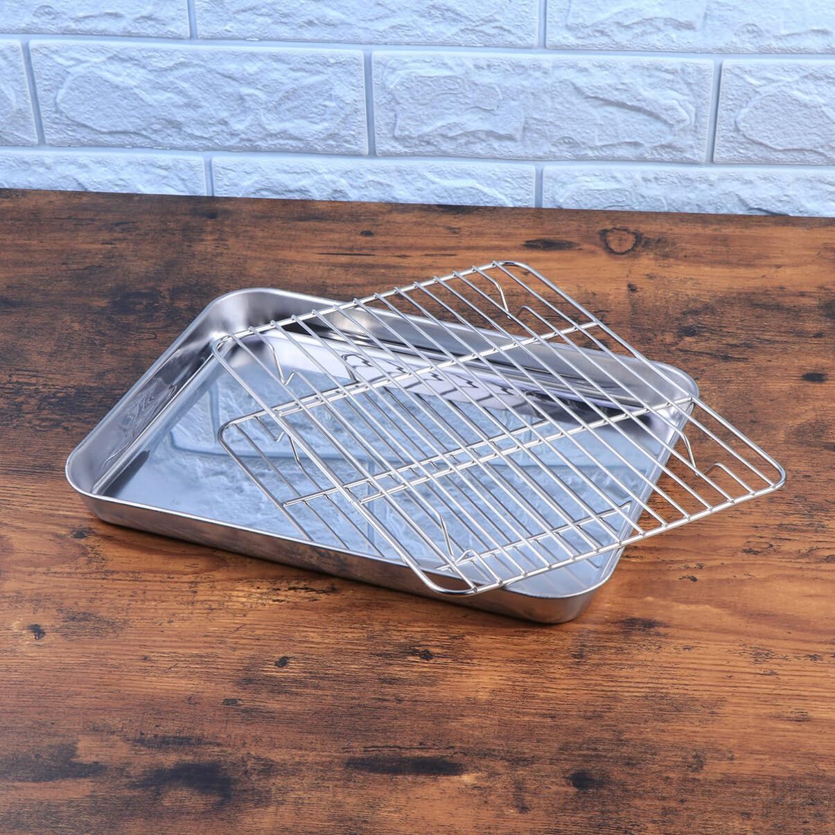 在庫処分】バット網 浅型バット 天ぷらトレー パッド 油切り網