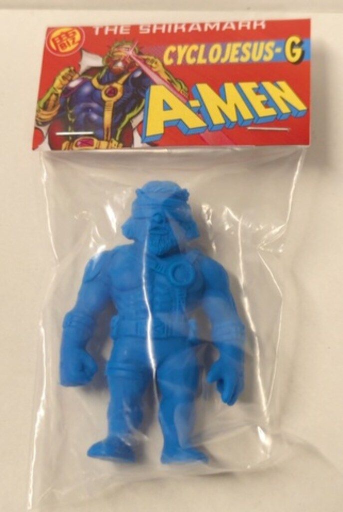 シカマァク オニオンファイツ限定 サイクロジーザス A-MEN オニオンファイツ シカマァク サイクロジーザス G 青 黒色 - メルカリ