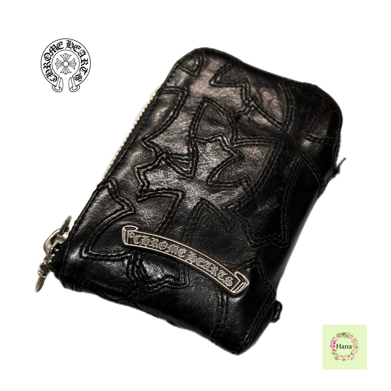 CHROME HEARTS (クロムハーツ) CARD CASE レザーカードケース