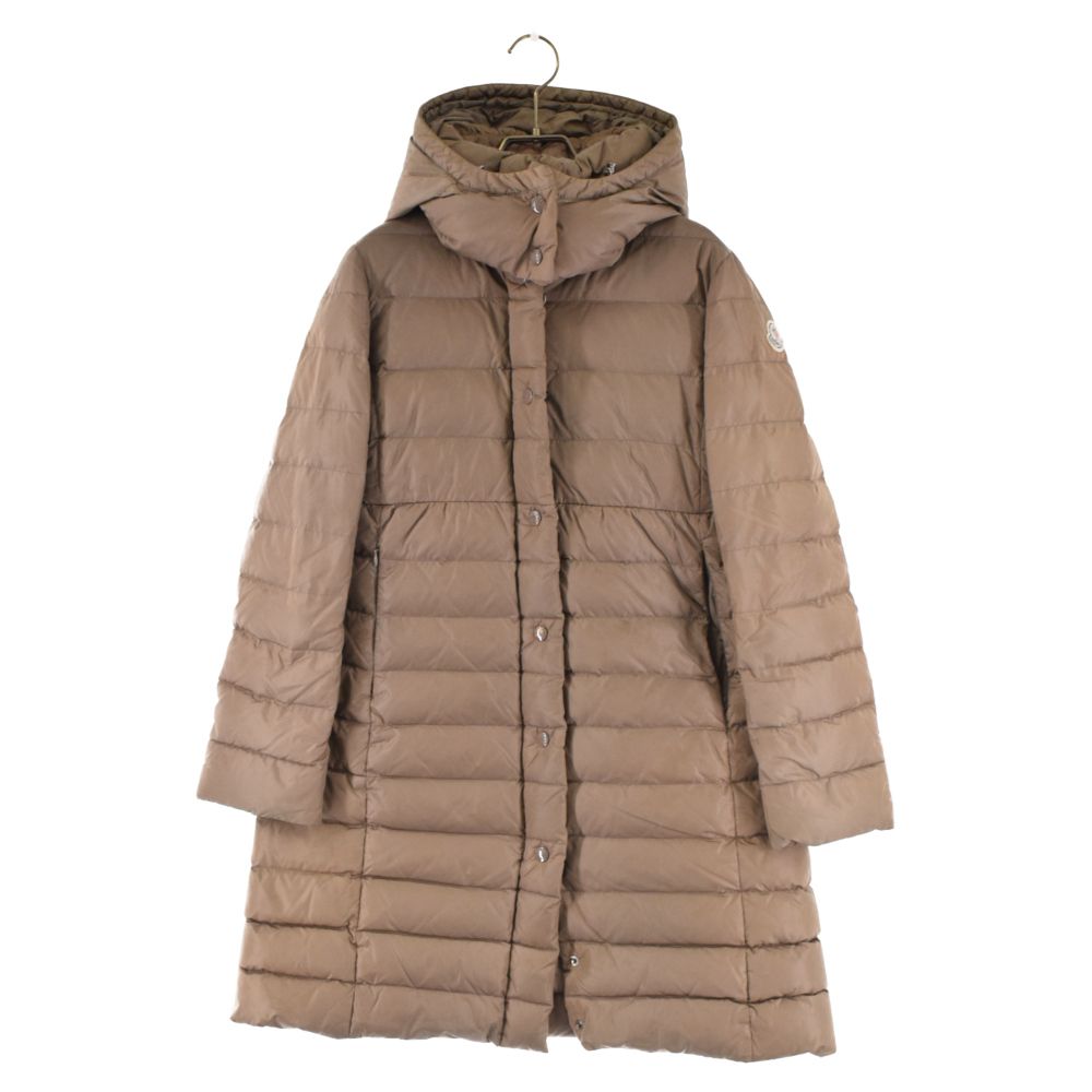 MONCLER (モンクレール) ADOXA アドクサ ロングダウンコート レディース ベージュ 1120934992505 - メルカリ