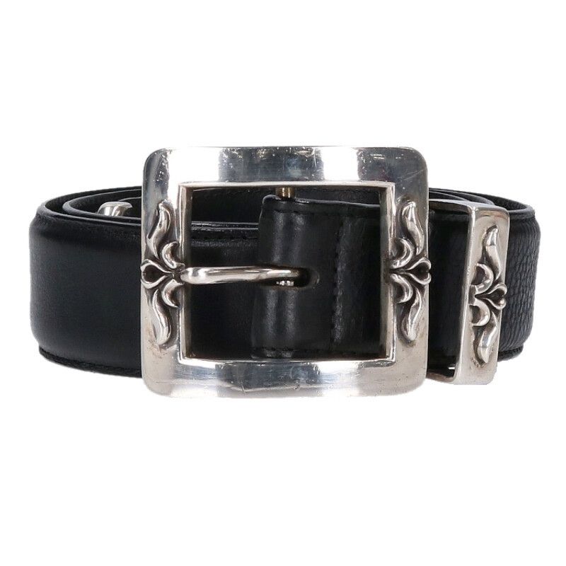 クロムハーツ BLT 3PC OTJ レザーベルト メンズ 32 CHROME