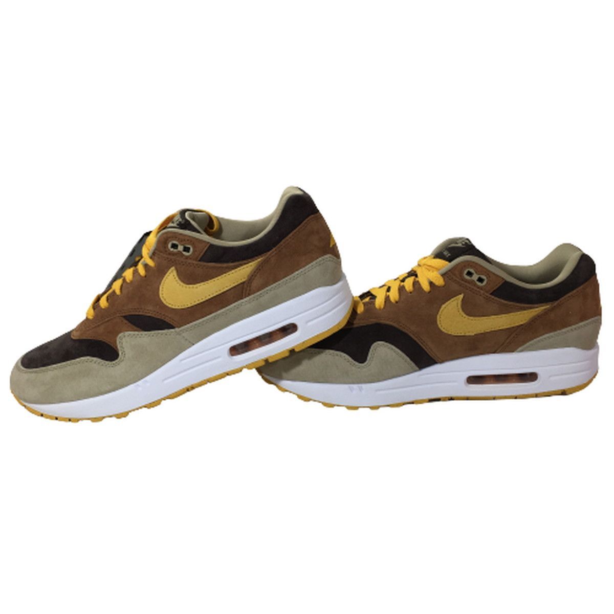 木造 NIKE Nike Air Max 1 Duck Pack Pecan and Yellow Ochre 28.5cm