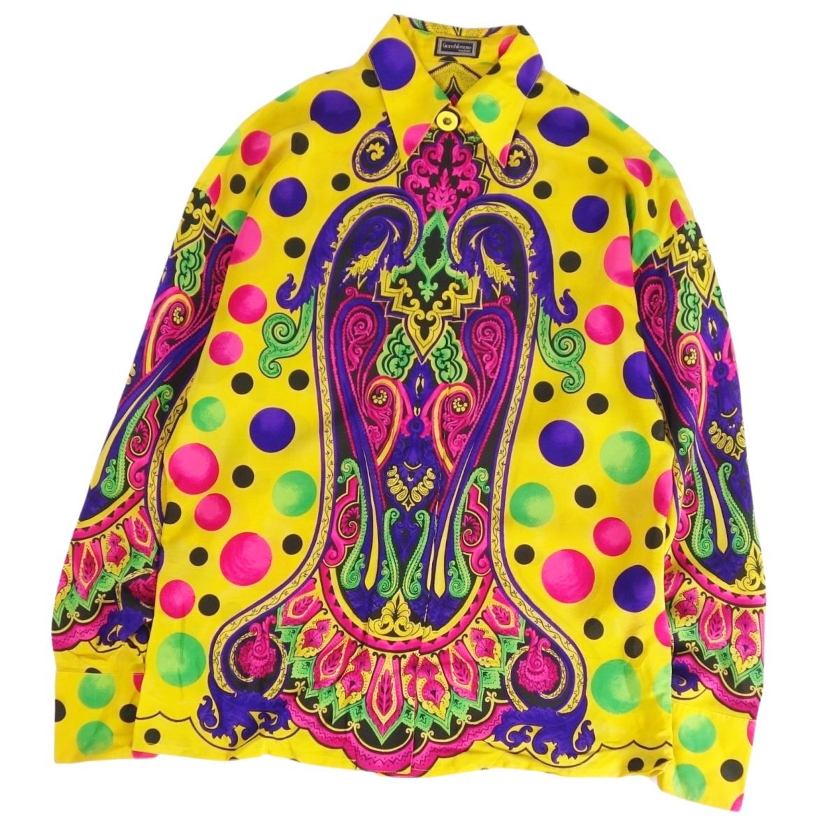 Vintage ジャンニヴェルサーチ GIANNI VERSACE シャツ ブラ Vintage ジャンニヴェルサーチ GIANNI VERSACE シャツ ブラ