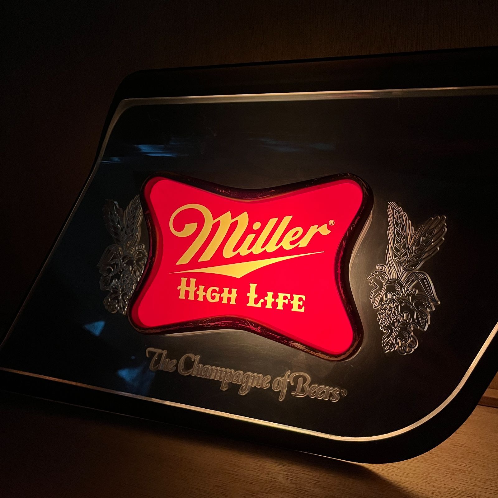 壁掛けライト】Miller High Life (ミラー ハイライフ) ビンテージ 