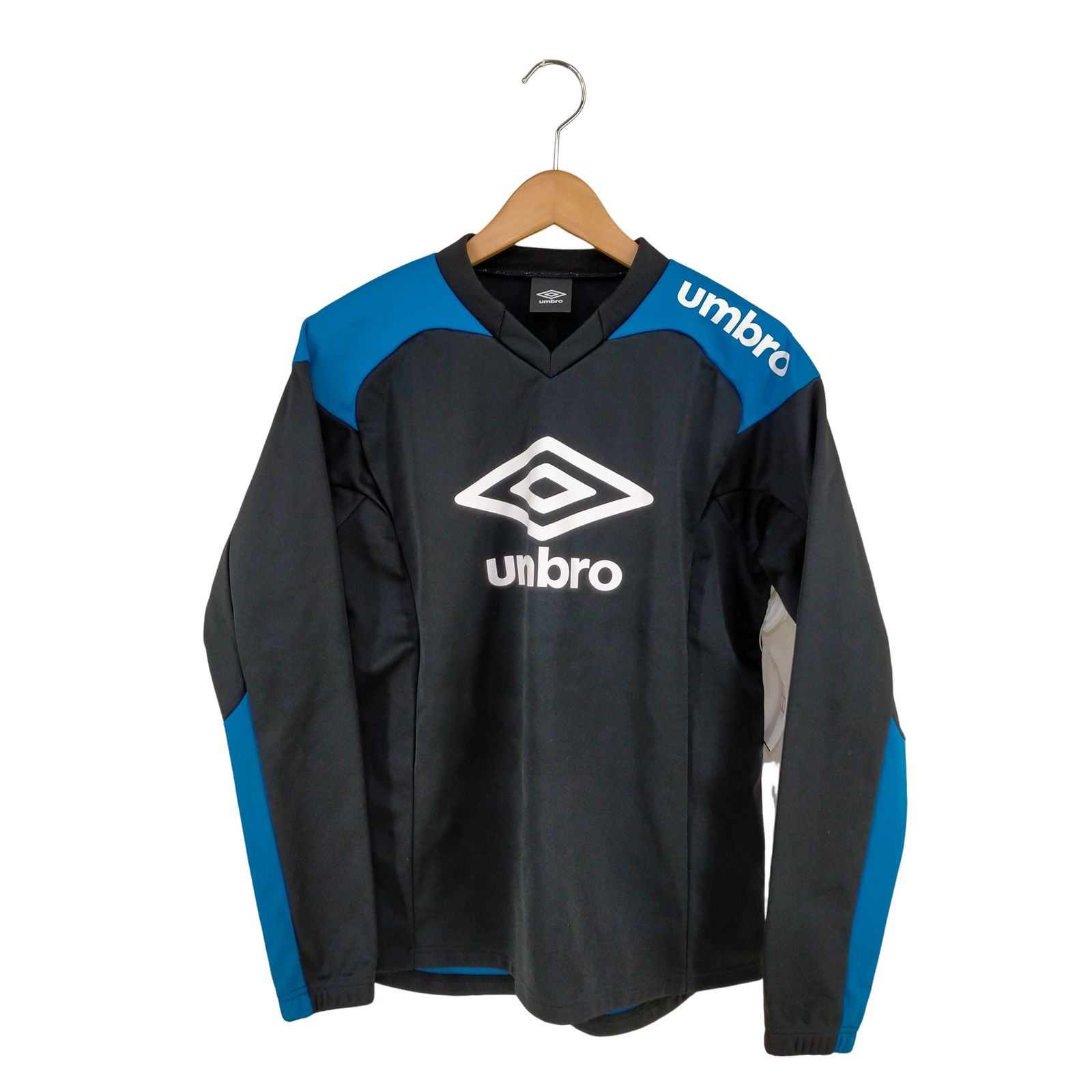 アンブロ UMBRO フロントロゴ ドライシェルトップ メンズ JPN：S 