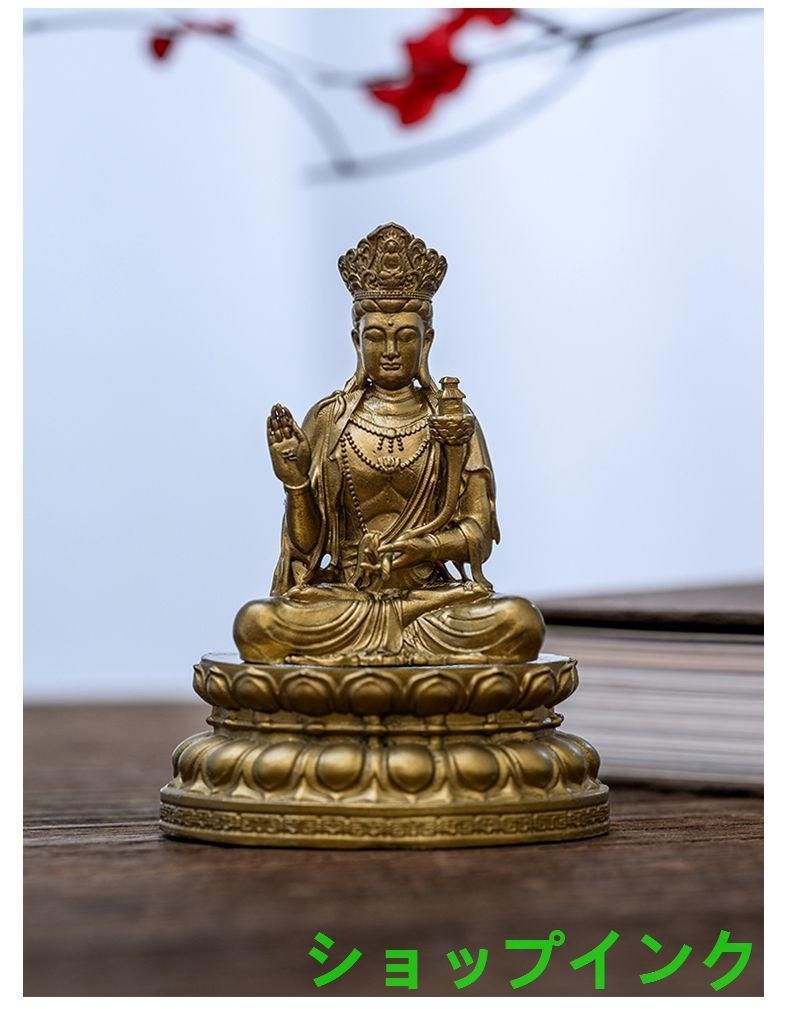 仏教美術 仏像 天冠弥勒菩薩仏像 小仏像 銅製 銅器 ☆名品 金銅