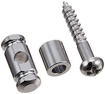 【中古】(未使用･未開封品)　SCUD ストリングリテイナー、ギター用、円筒型、5mmスペーサー クローム SR-GB50C vf3p617