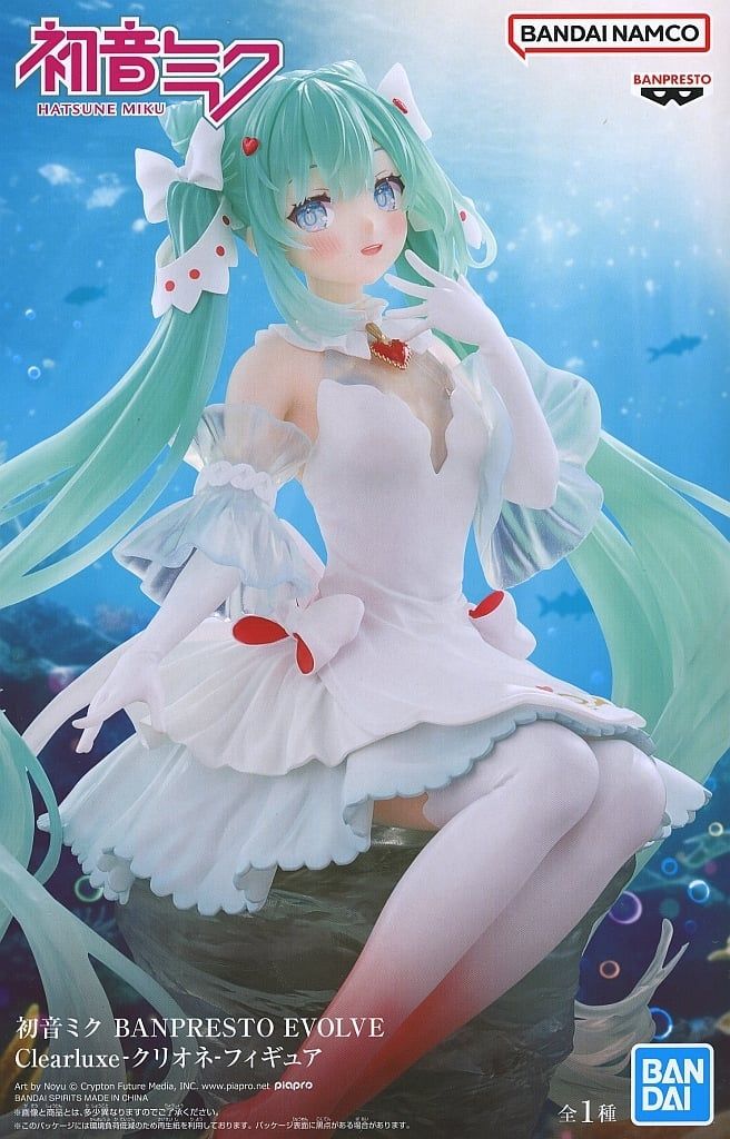 初音ミク BANPRESTO EVOLVE クリオネ フィギュア 初音ミク BANPRESTO EVOLVE Clearluxe-クリオネ-フィギュア