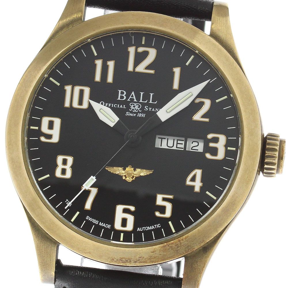 ボール BALL WATCH NM2186C エンジニア マーベライト ブロンズスター デイデイト 自動巻き メンズ良品_813404 - メルカリ