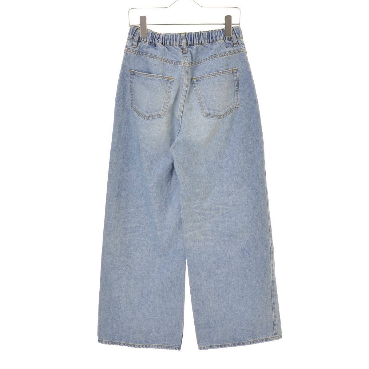 Drawer】6514-299-1389 RESORT1 ブリーチデニム5Pドロストパンツデニム