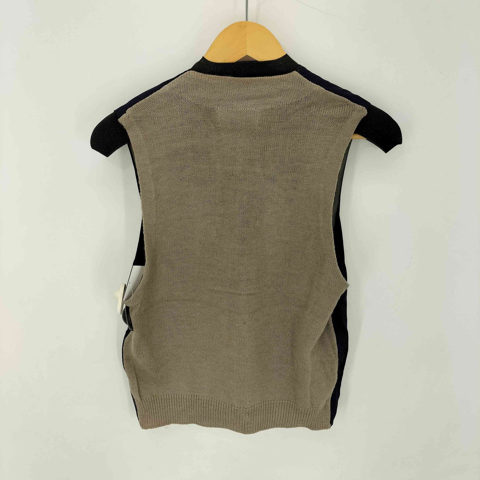 ユーズドフルギ USED古着 50S レーヨン ギャバジン ベスト メンズ 表記