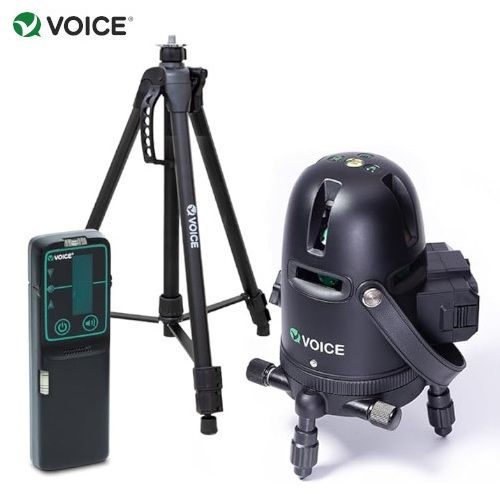 ♥品 VOICE フルライン グリーンレーザー墨出し器 Model-G8 受光器 Model-GJ エレベーター三脚 Model-T付