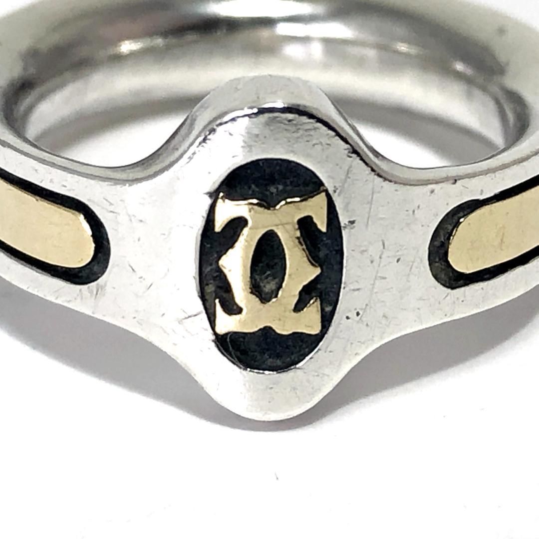 ヴィンテージ・希少・美品】カルティエ／2C リング SV925・18K／9号