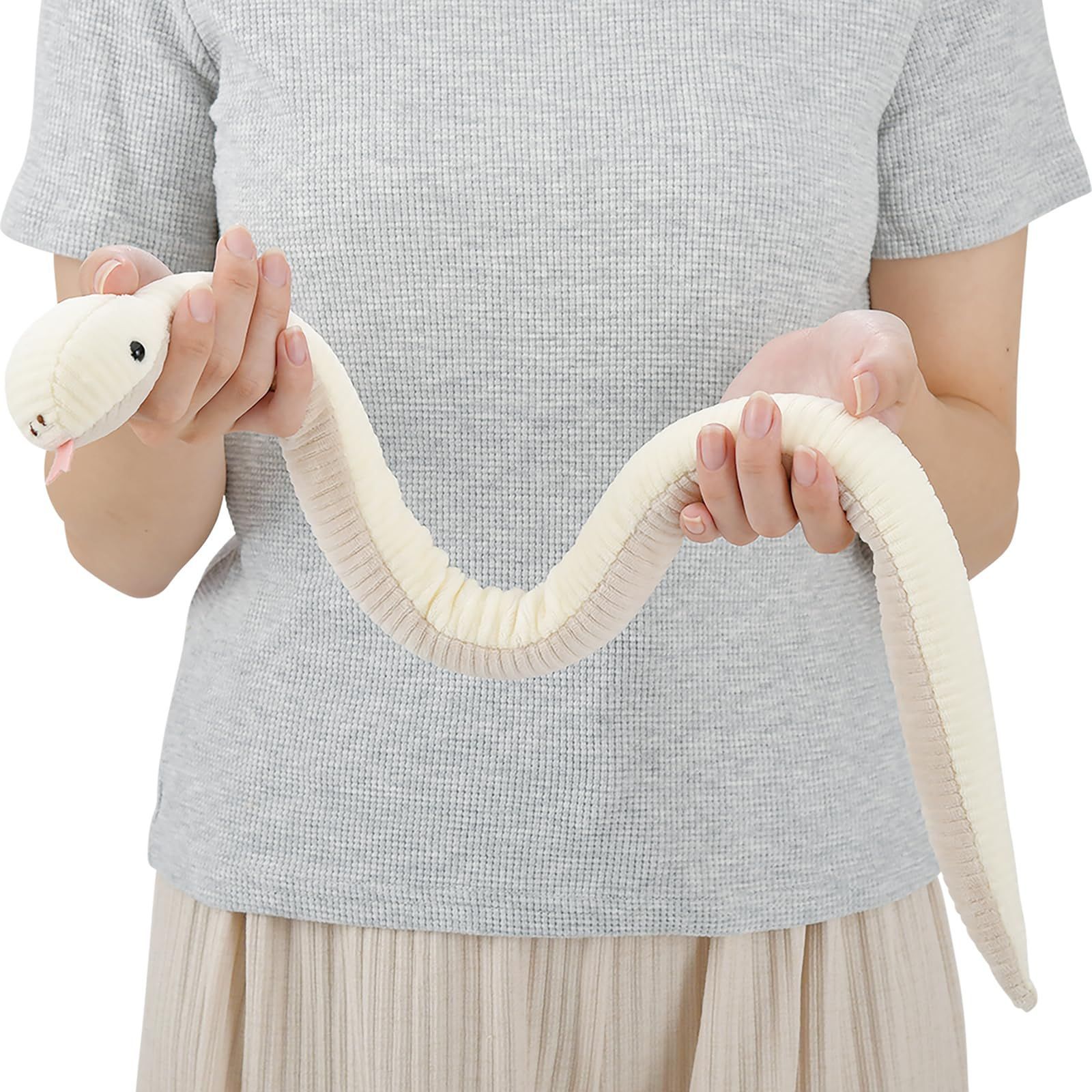 ぬいぐるみ 在庫処分】りぶはあと ミニクッション ビバッチュ ヘビ (全長約