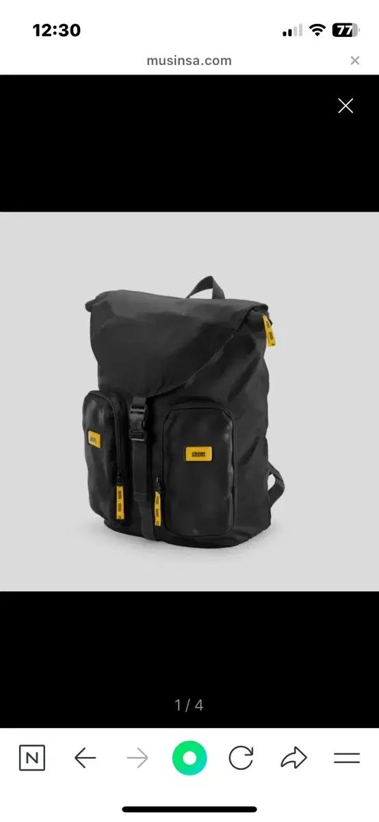 RUCKSACK BLACK バックパック ユニセックス