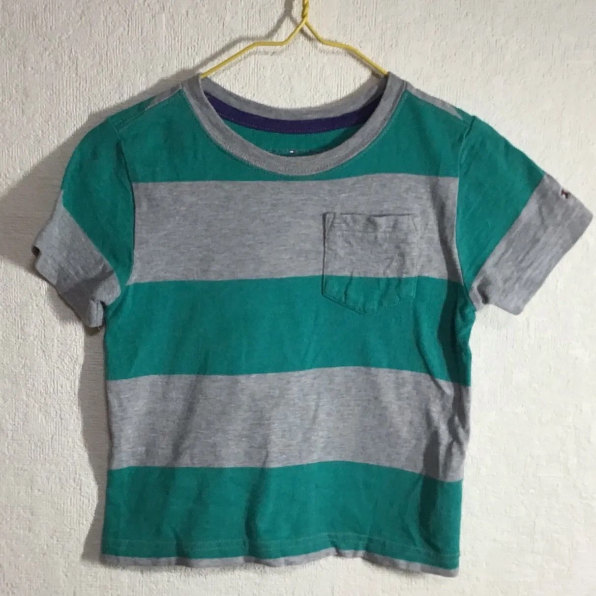 TOMMY HILFIGER ティシャツ ボーダー キッズ 95 / USED - メルカリ