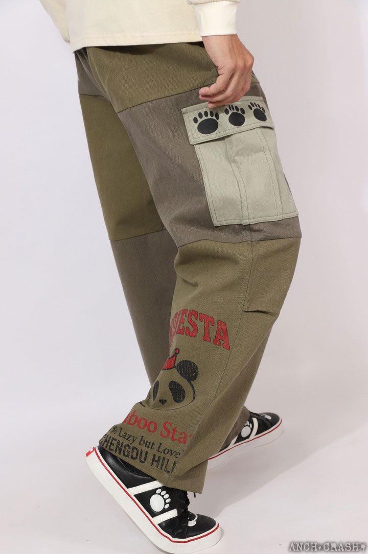 リメイク風ワイドカーゴパンツ