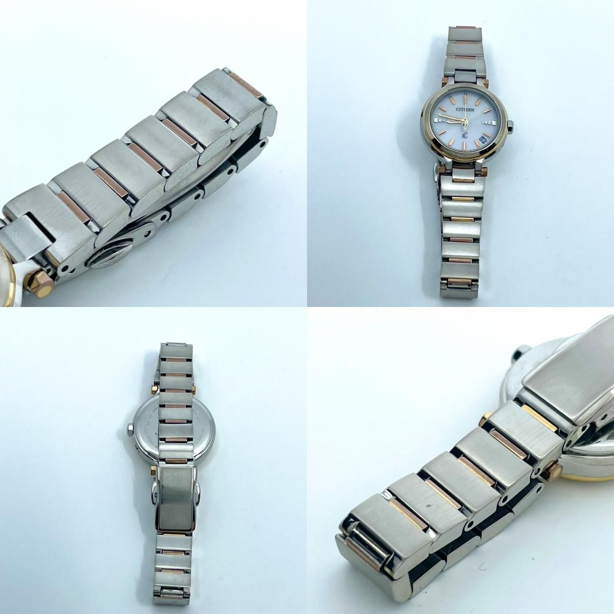 稼働/美品】シチズン XC クロスシー 腕時計 H058-T017908 レディース  