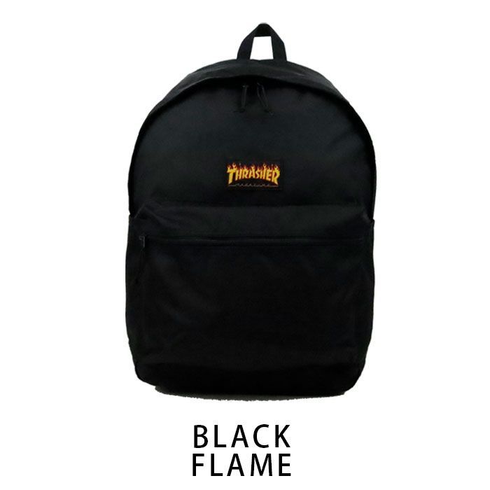 スラッシャー リュック メンズ 撥水 22L 黒リュック THRASHER リュック