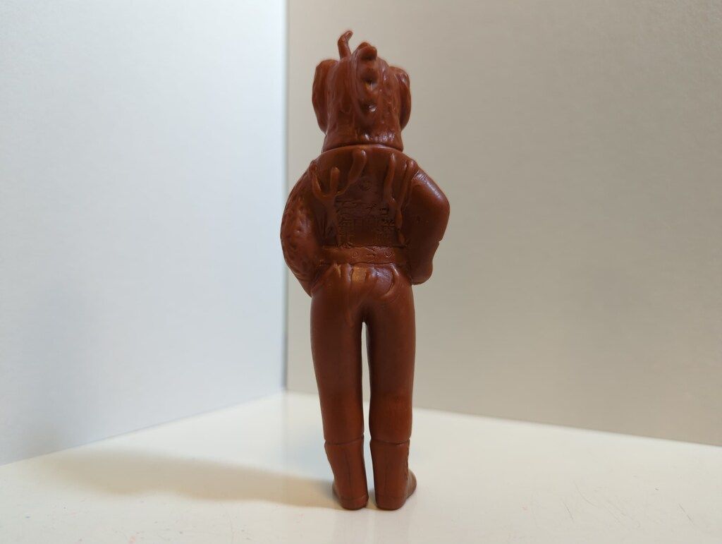 ポピー ミニサイズ サラセニアン 茶成型 緑塗装