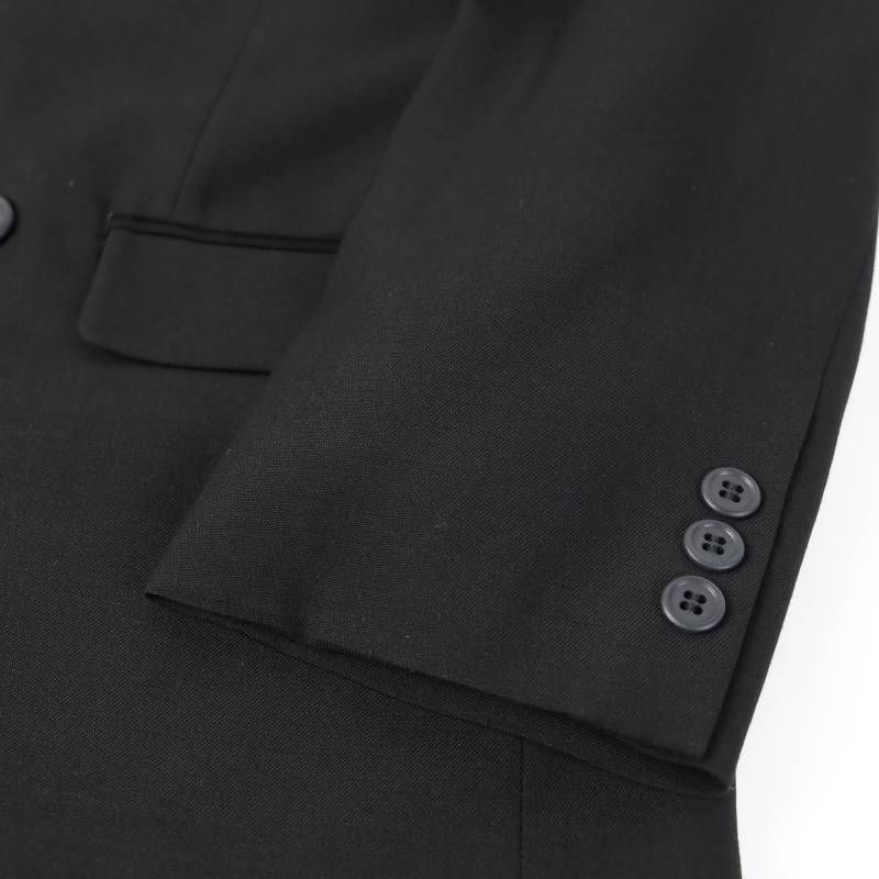 MACKENZIE マッケンジー フォーマルスーツ 礼服 オンワード ダブルスーツ ブラックスーツ ワンタック 略礼装 A4 - 982 KANDAIZUMI_COM