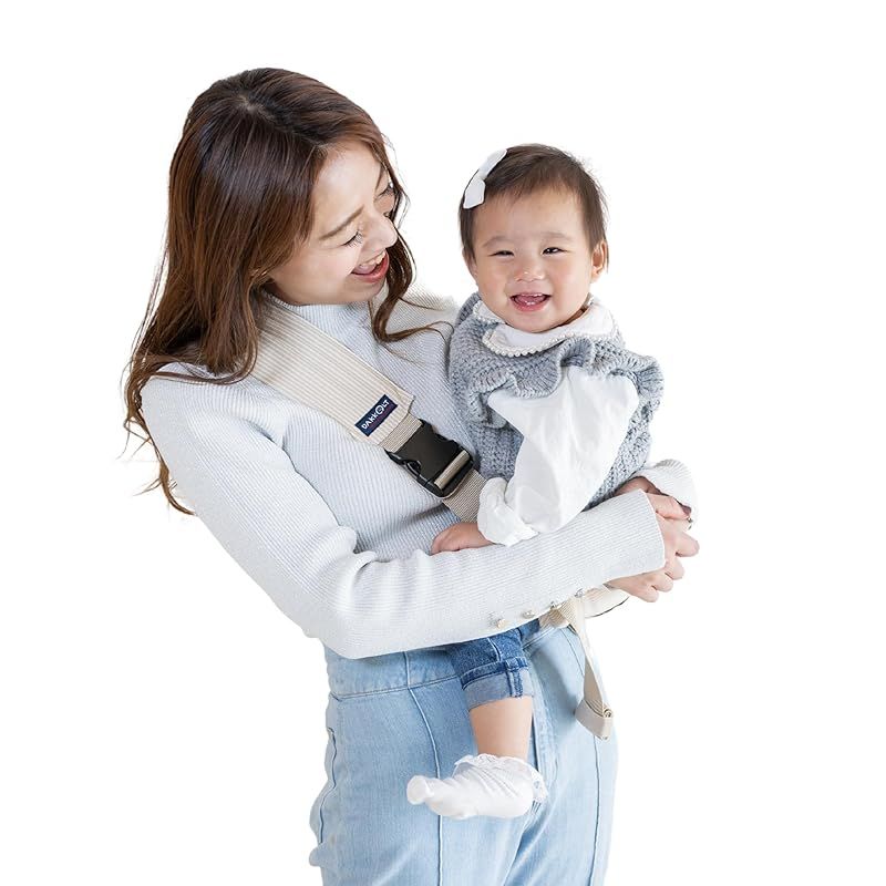 日本製 DAKKOLT ダッコルト ユニティ ヒッコリーベージュ 正規品 超軽量160ｇ 清潔 片手 セカンド抱っこ紐 簡単 誰でも 安心 抱っこベルト１歳?４歳 軽量 コンパクト ヒップシート 1