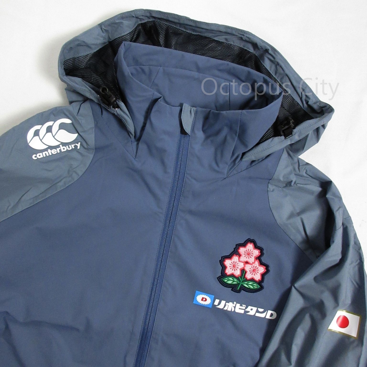 闘争 メンズ S M L XL 3L 4L 5L canterbury カンタベリー ジャパンストレッチパフォーマンスフーディ ジャケット JAPAN STRETCH PERFORMANCE HOODY R74061JP-20