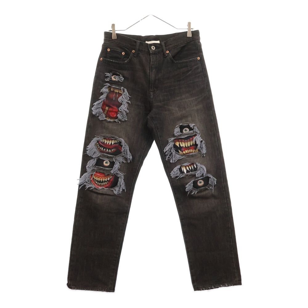 doublet (ダブレット) 21AW RECYCLE DENIM MONSTER REPAIR PANTS  