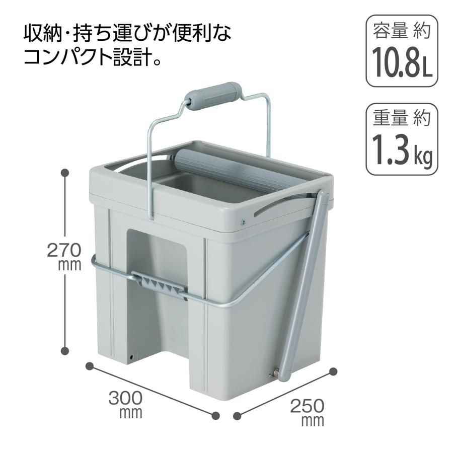 モップ絞り器 小型タイプ スクイザー モップ糸 雑巾 ぞうきん フロア 洗浄 床清掃 業務用 モップ替え糸 掃除 清掃 ウェット 水拭き