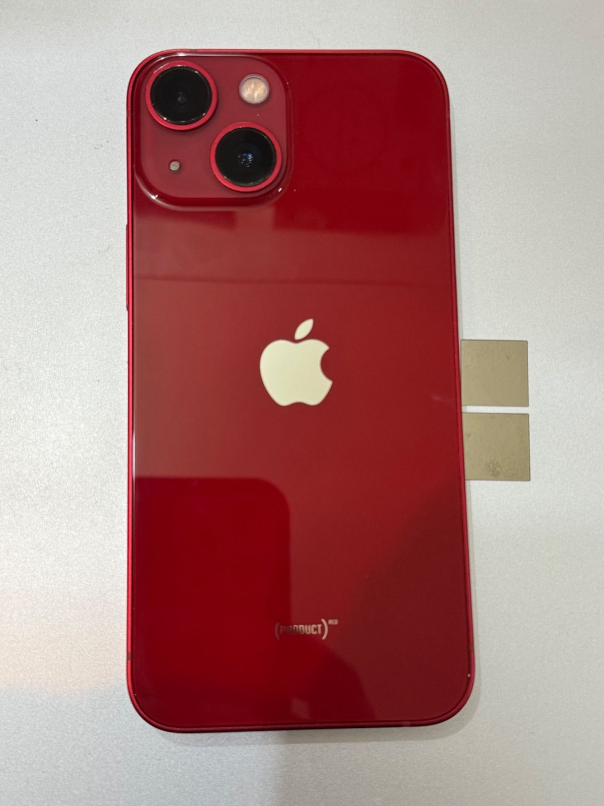 美品国内アップルストア版iPhone 13mini 128GBレッド 81%