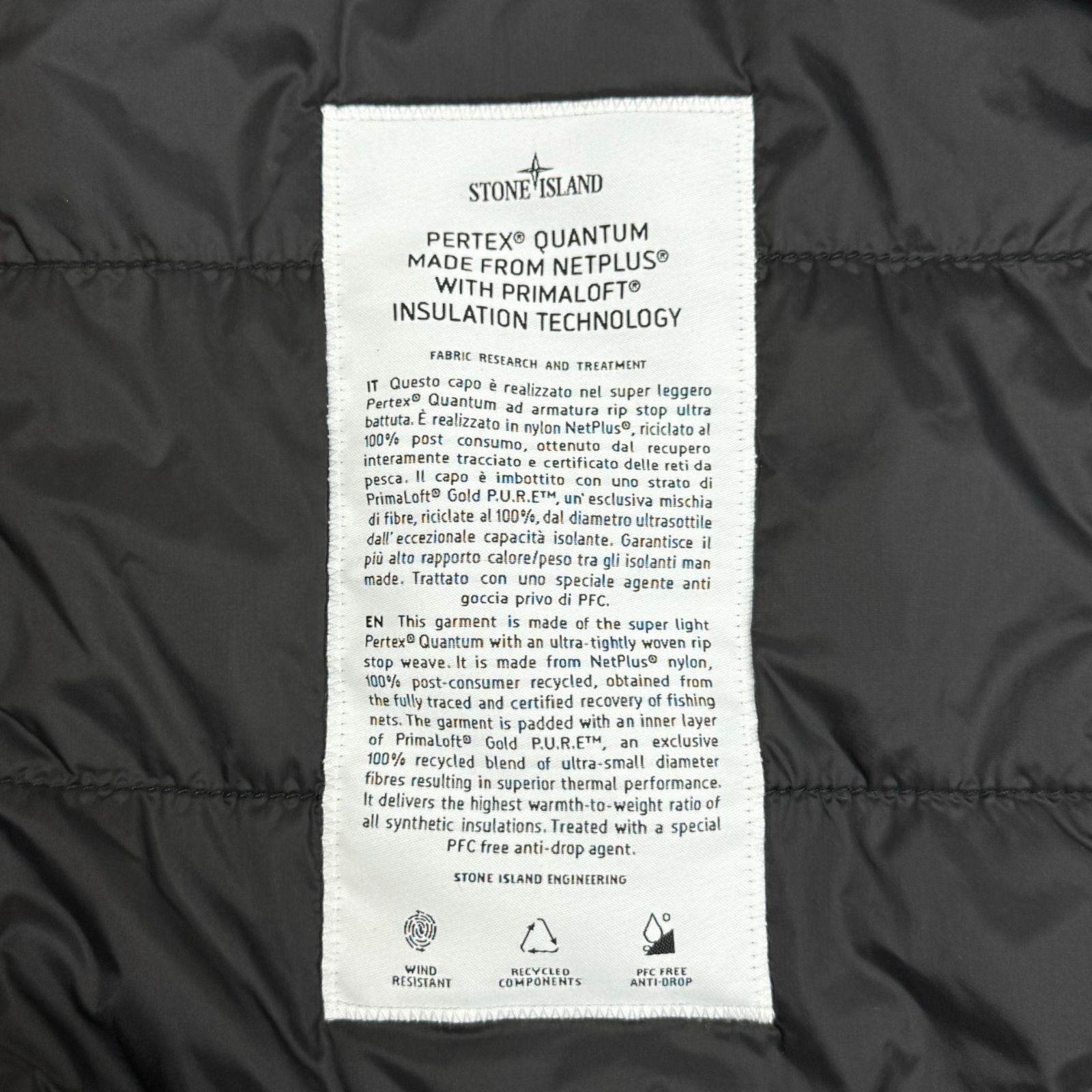 国内正規 新品 Stone Island 24AW Compass-badge lightweight