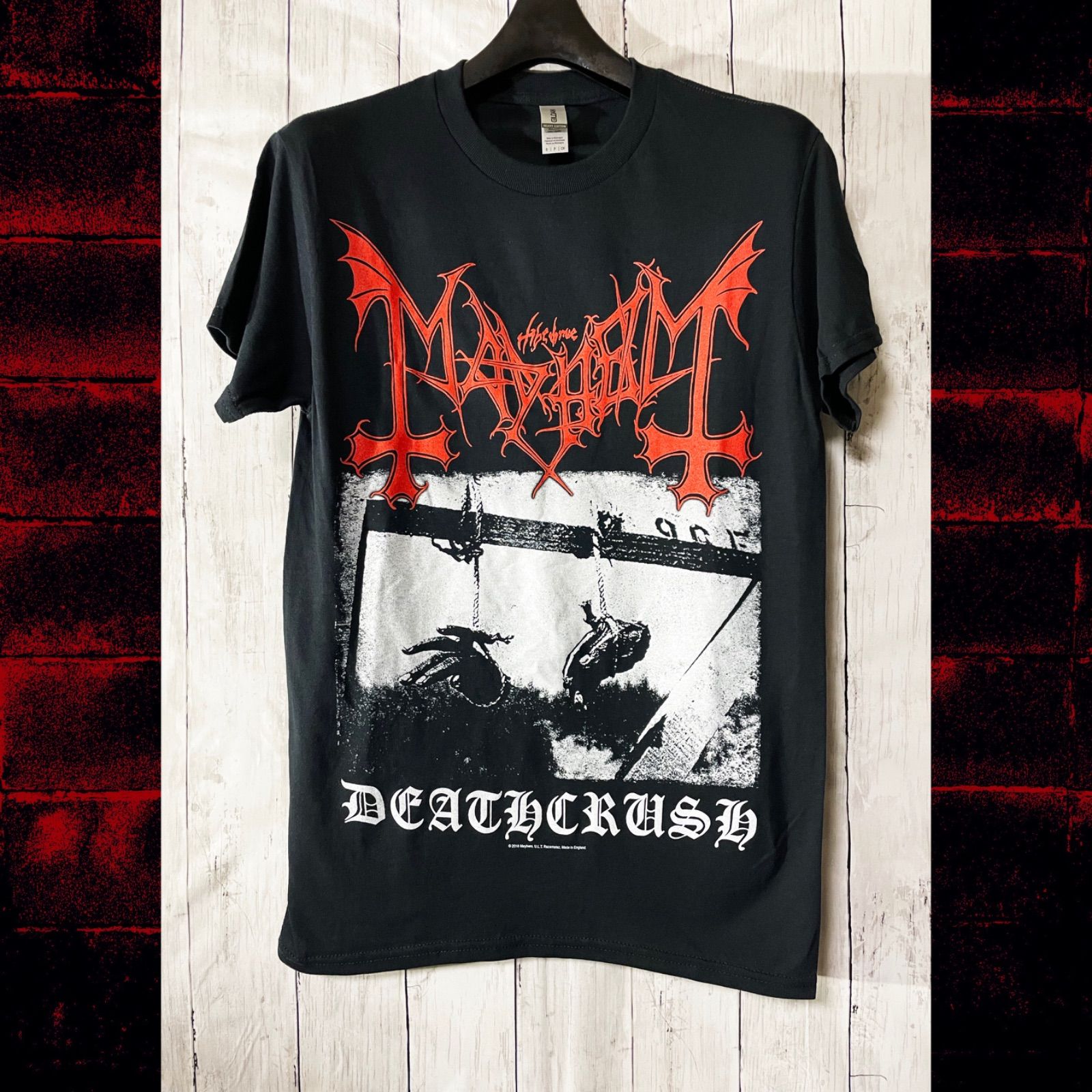 T-Shirt】MAYHEM / Mayhem / メイヘム - Deathcrush 【ブラックメタル