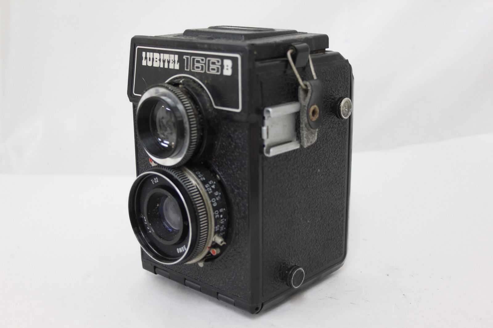 品 ロモ Lomo Lubitel 166B T-22 75mm F4.5 二眼カメラ M5256