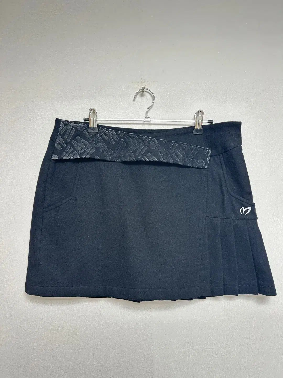 マスターバニーエディション 節約 ゴルフ 毛 スカート ブラック ( M ）