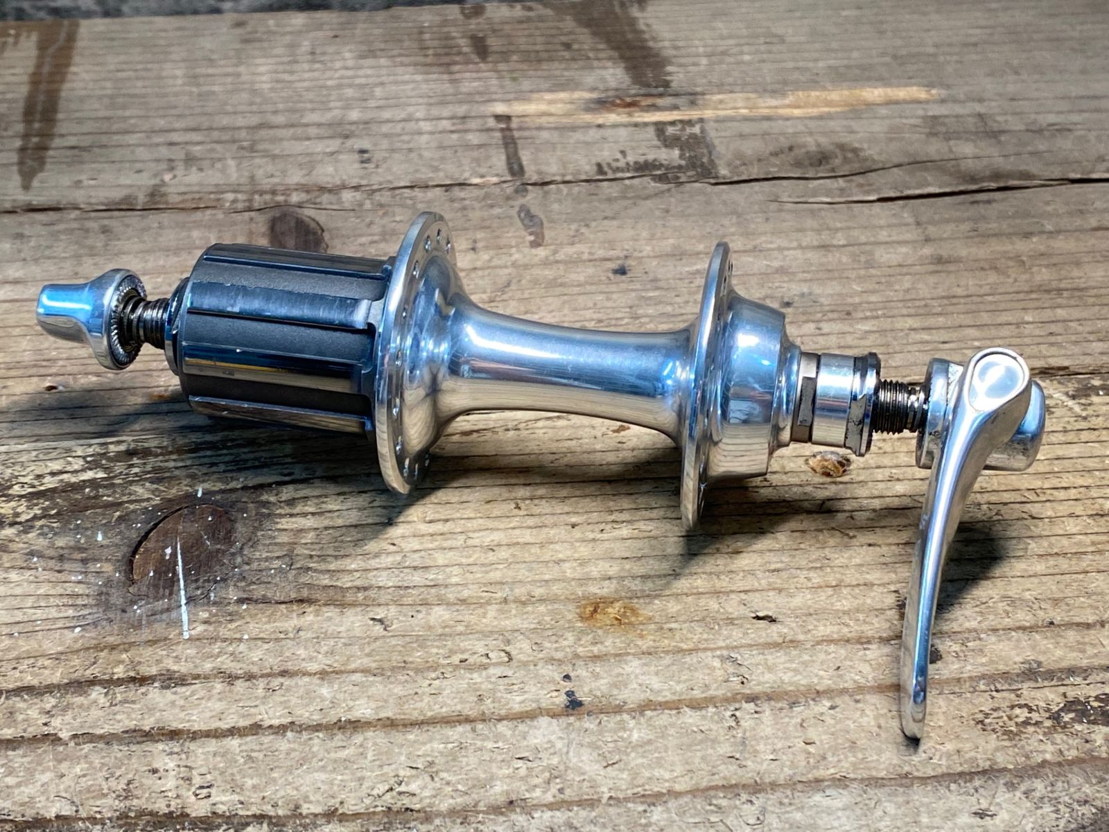 JJ468 シマノ SHIMANO デュラエース DURA-ACE FH-7700 リアハブ 32H 25周年